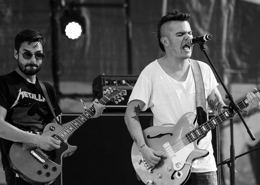 Diamante Eléctrico en concierto